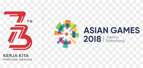 Logo Hut Ri Ke 73 Dan Asian Games Asian Games Logo Png Transparent