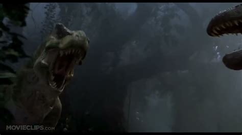 T Rex Bull Roars Jurassic Park 3 Youtube