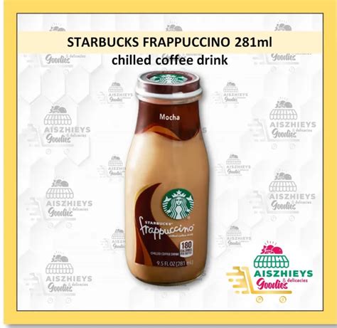 Starbucks Frappuccino Coffee 281ml Lazada PH
