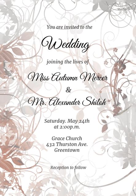 We did not find results for: Fabulous Free Wedding Invitation Templates