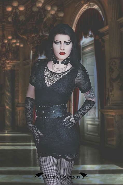 Magda Corvinus Gothic Outfits Gothic Models Gothic Fashion