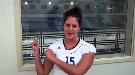 Weber State Volleyball Briana Wilms Intro Video Youtube