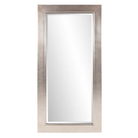 Large Rectangle Silver Leaf Beveled Glass Classic Mirror 60 In H X 30 In W 5035 The Home Depot