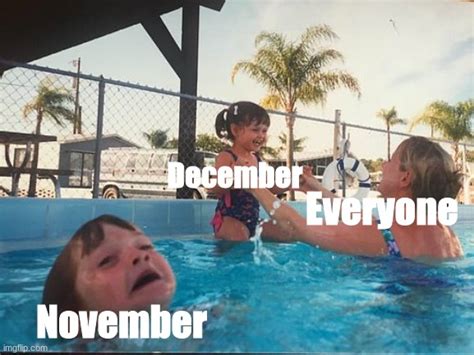 Drowning Kid Meme Template