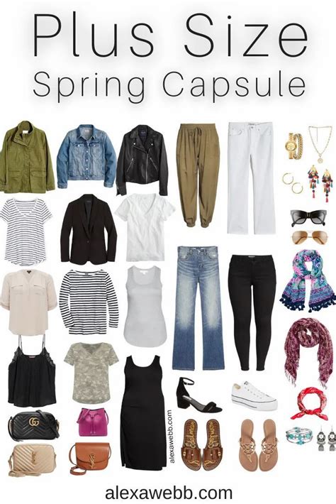 plus size spring casual capsule wardrobe part 1 capsule wardrobe casual spring summer