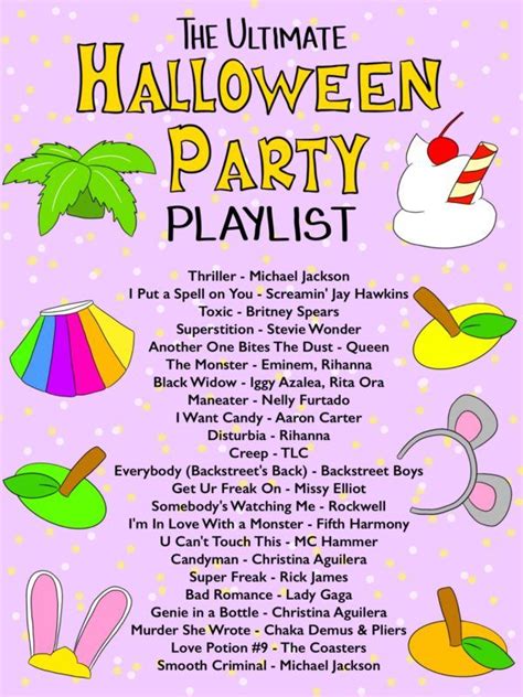 10 songs for your dinner playlist. The Ultimate Halloween Party Playlist | Halloween party ...