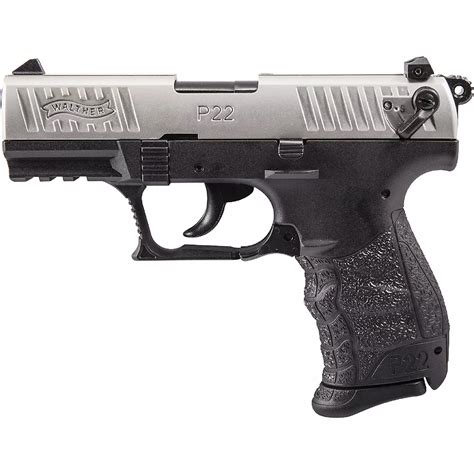 Walther Arms P22 Q Nickel 22 Lr Pistol Academy