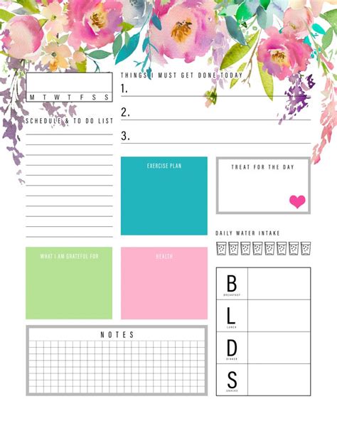From scrapbooking to party decorations, these free printable t. The Best 2019 Free Printable Planner to Organize Your Life ...