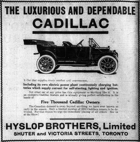 Self Starting Cadillac 1912 Wires To Wheels Electric Vehicles In