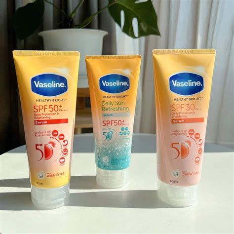 Vaseline Healthy Bright Spf50 Pa 320ml Shopee Malaysia