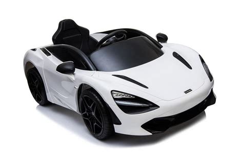 12v Official Mclaren 720s Kids Ride On Car White