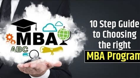 10 Step Guide To Choose Right Mba Program For Your Career