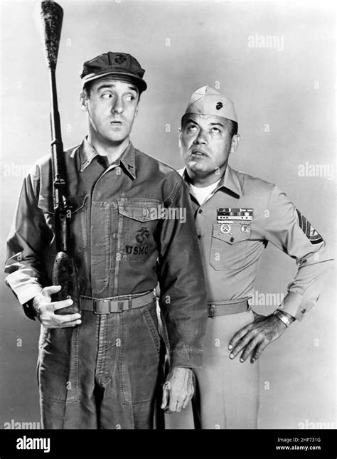 Publicity Photo Of Jim Nabors As Gomer Pyle And Frank Sutton As Sgt