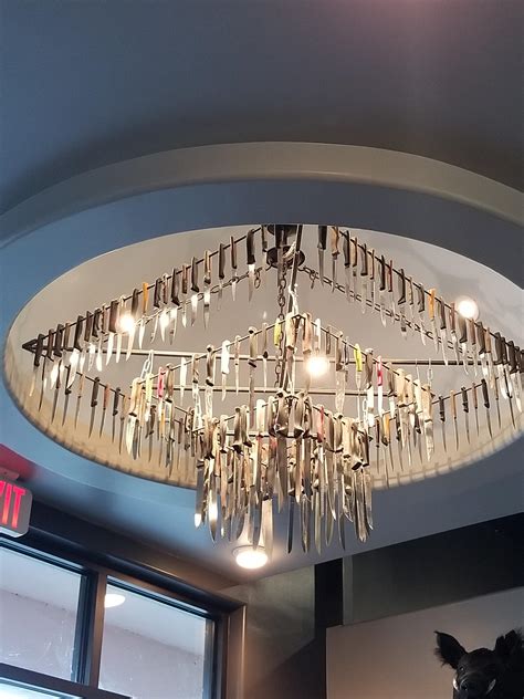 The Most Awesome Chandelier Rchefknives