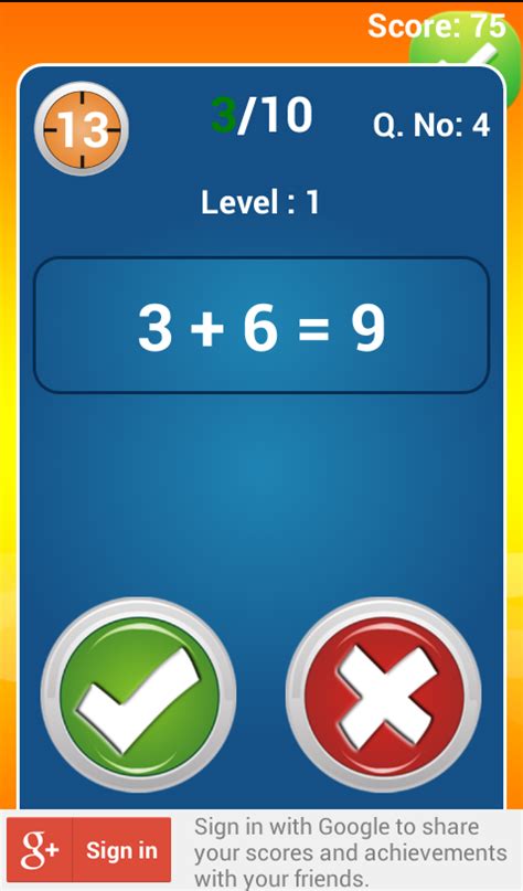 Math Genius Quiz Android App Free Apk By Appjik