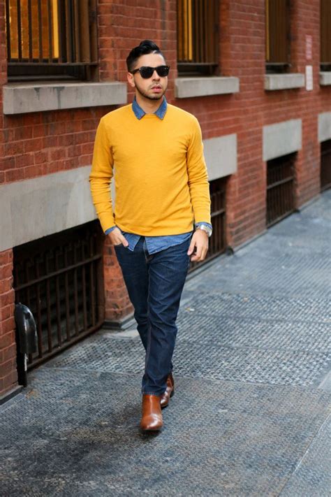 Https://tommynaija.com/outfit/yellow Shirt Outfit Mens