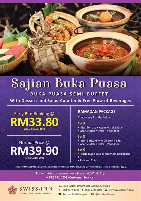 Restoran dragbit, kuala lumpur, malaysia. Pakej Buffet Ramadhan Hotel dan Restoran 2020 di Kuala ...