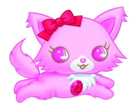 Jewelpet Garnet Kitten Cartoon Whimsical Art Cosplay Anime