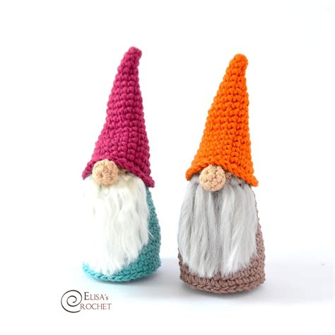 Gnomes Free Crochet Pattern By Elisas Crochet
