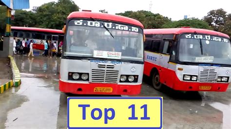 Top 11 Longest Routes Of Ksrtc Sarige Express Buses Youtube