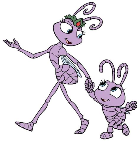 An Alien And Her Baby Walking Together