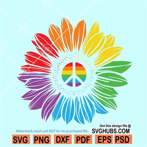 Pride Shirt Svg Sticker LGBT Svg Rainbow Pride Svg Pride Svg Cut Files
