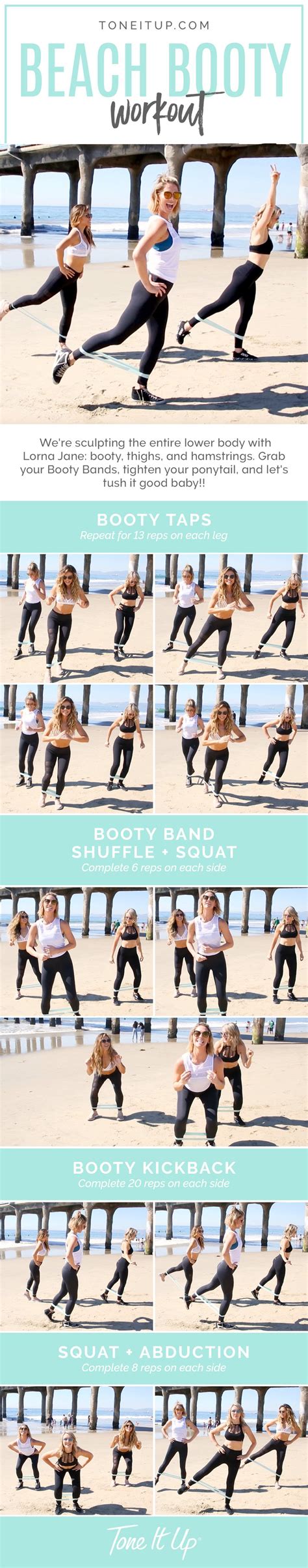 Sculpt Your Entire Lower Body With This Booty Band Work Out We Ll Be