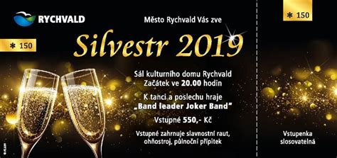 Pozvánka Na Silvestr 2019 Rychvald