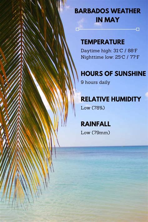 Heading To Barbados In May Heres What The Weather Is Typically Like