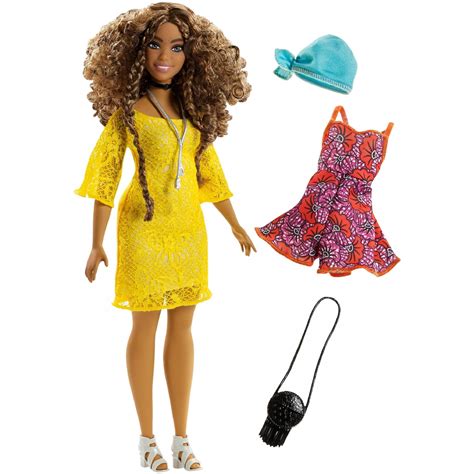 Barbie Fashionista Boho Curvy Doll Walmart Com
