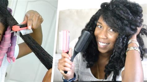 Curly hair tends to be more dry and brittle than other types, so pulling a hairbrush through it will cause breakage and iron out your curl's natural shape. How to Detangle THICK Curly Natural Hair | How to Modify ...