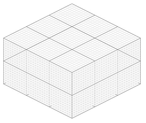 Solved Drawing 3d Grids Cubes 9to5science