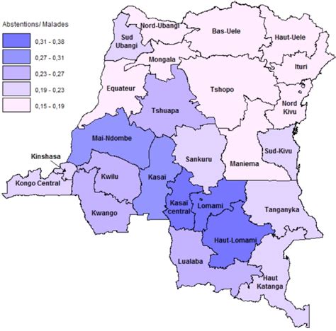 Les Provinces De La République Démocratique Du Congo