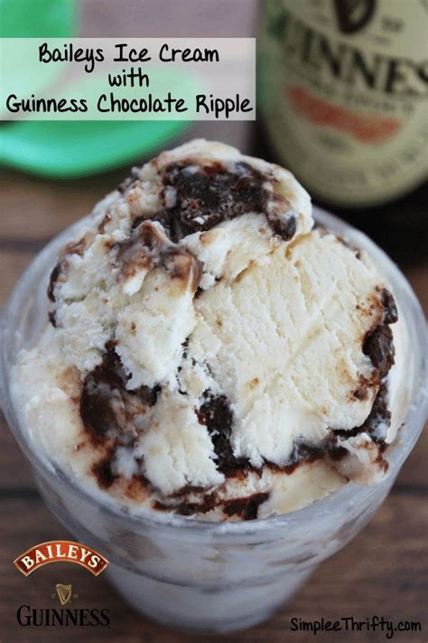 Baileys Ice Cream With Guinness Chocolate Ripple Guinness Chocolate