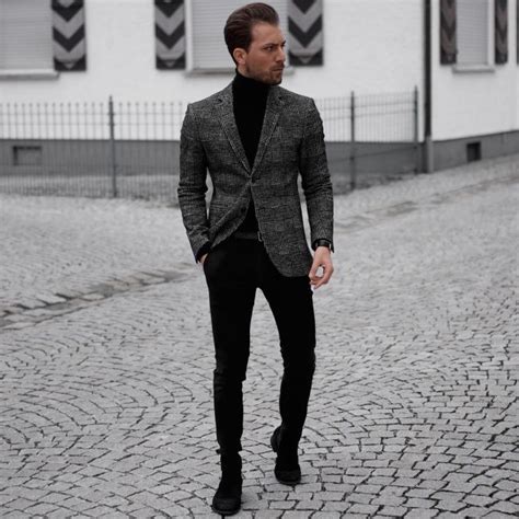 Check spelling or type a new query. Mens Suit Grey Jacket Black Pants - Hardon Clothes