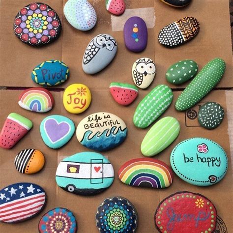 Cool Rock Painting Ideas For Kids Rock Painting Ideas And Games