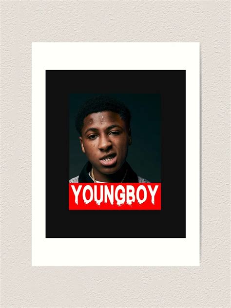 Youngboy Nba Art Print By Supermed Redbubble