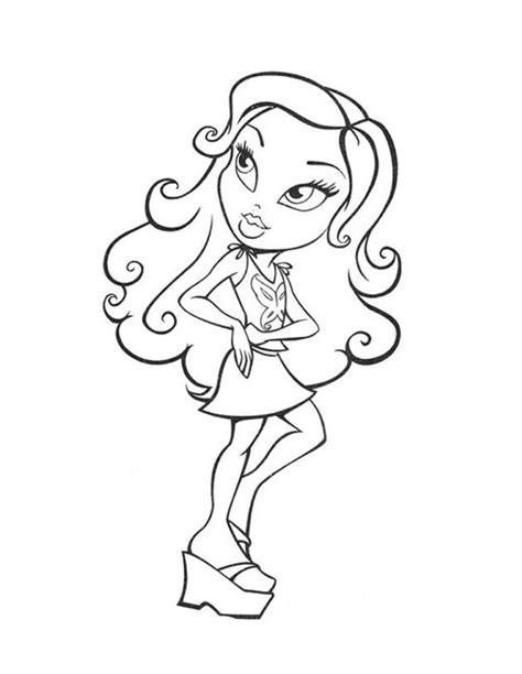 Cute Girl Coloring Pages For Kids Disney Coloring Pages