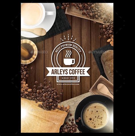 23 Coffee Shop Flyer Templates Free And Premium Coffee Shop Menu