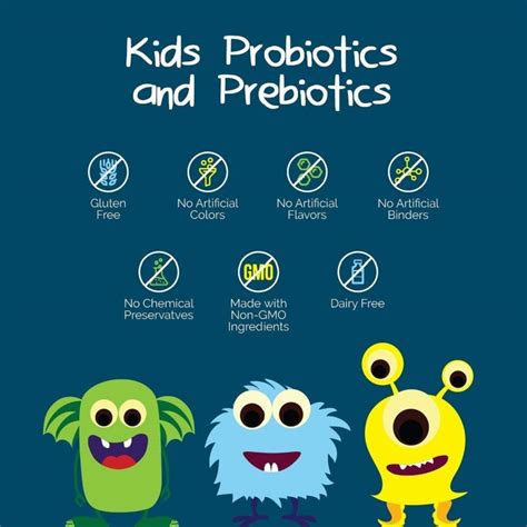 The national center for complementary and alternative medicine (nccam) explains that prebiotics are the nccam says that yogurt is one food that naturally contains probiotics. 6 Billion CFU Kids / Children's Probiotics with Prebiotics ...