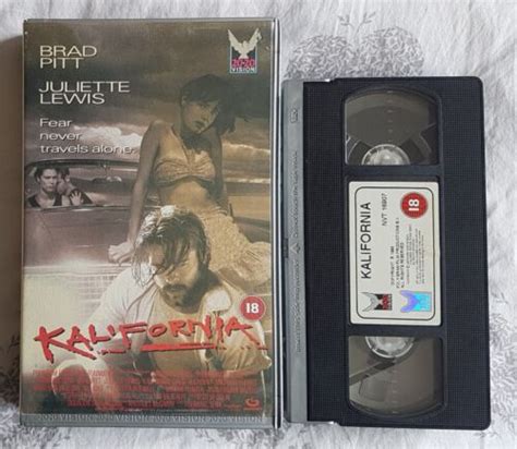 KALIFORNIA VHS BIG BOX David Duchovny Brad Pitt Juliette Lewis EBay