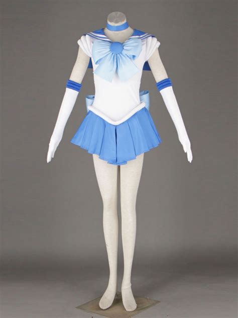 Fashion Sailor Moon Cosplay Costumes Mizuno Ami 1st Original Version