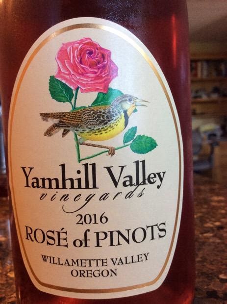 2020 Yamhill Valley Vineyards Rosé of Pinots USA Oregon Willamette