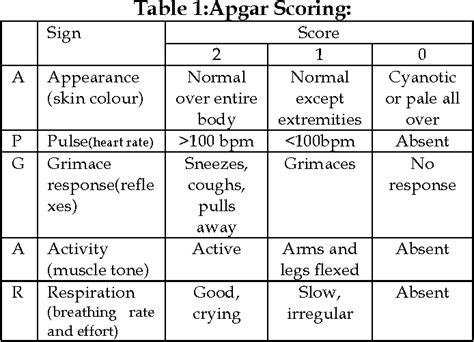 What Is Apgar Score Birth