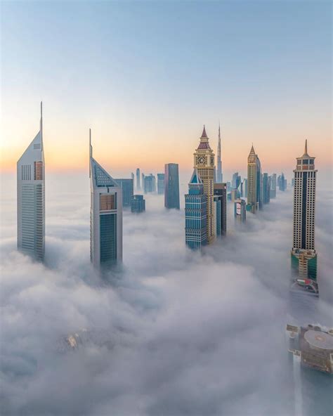 Fog In Dubai 6 Times The Cloudy Skyline Looked Absolutely Breathtaking