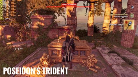 Assassin Creed Odyssey Legendary Weapon Poseidon S Trident YouTube