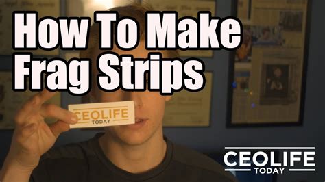 How To Make Your Own Fragrance Strips Youtube