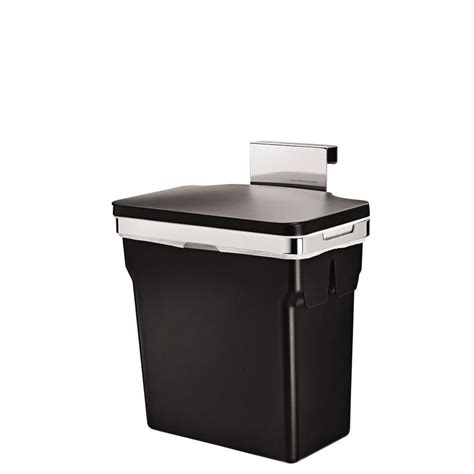 Losing spices in the cabinet like socks in the dryer? simplehuman 10-Liter Black In-Cabinet Trash Can-CW1643 ...