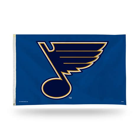 st louis nhl blues 3x5 indoor outdoor banner flag with grommets for hanging