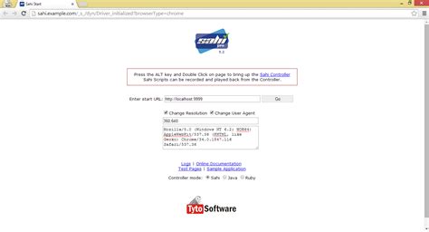 mobile agent user devices recording device script useragent sahi give